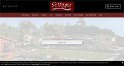 Desktop Screenshot of cottagesatlittlerivercove.com